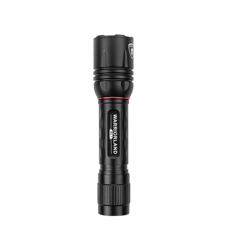 Warriorland High Quality 1600 Lumen Professional Tactical Gear Flashlight with Rechargeable Battery