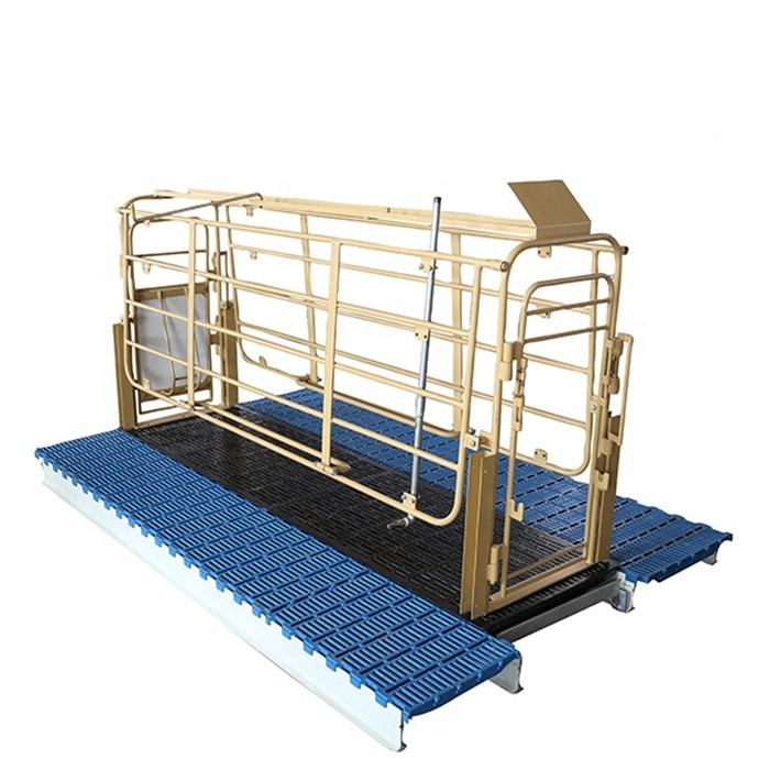 Sow equipment production durable hot dip galvanized stainless steel farrowing crate sow cage