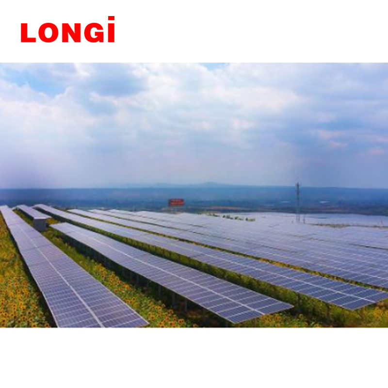 Longji all full black solar panels Big price cut prices sharply 425w 450W  Full  in large stock ready to ship