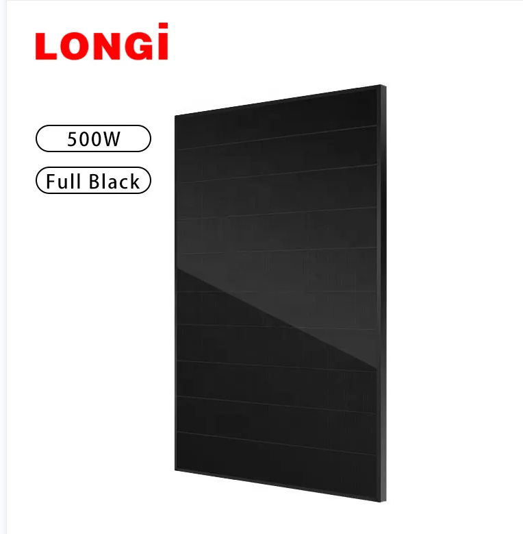 Good  black longi 410w 420w 440w 550w solar panel module for EU