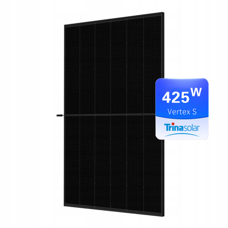 TOP brand Trina SOLAR  all full black solar panels Big price cut prices sharply 425w  DDP TO Europe