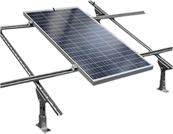 Goosun Roof / Ground / Tracker solar panel brackets stand racking mounting system