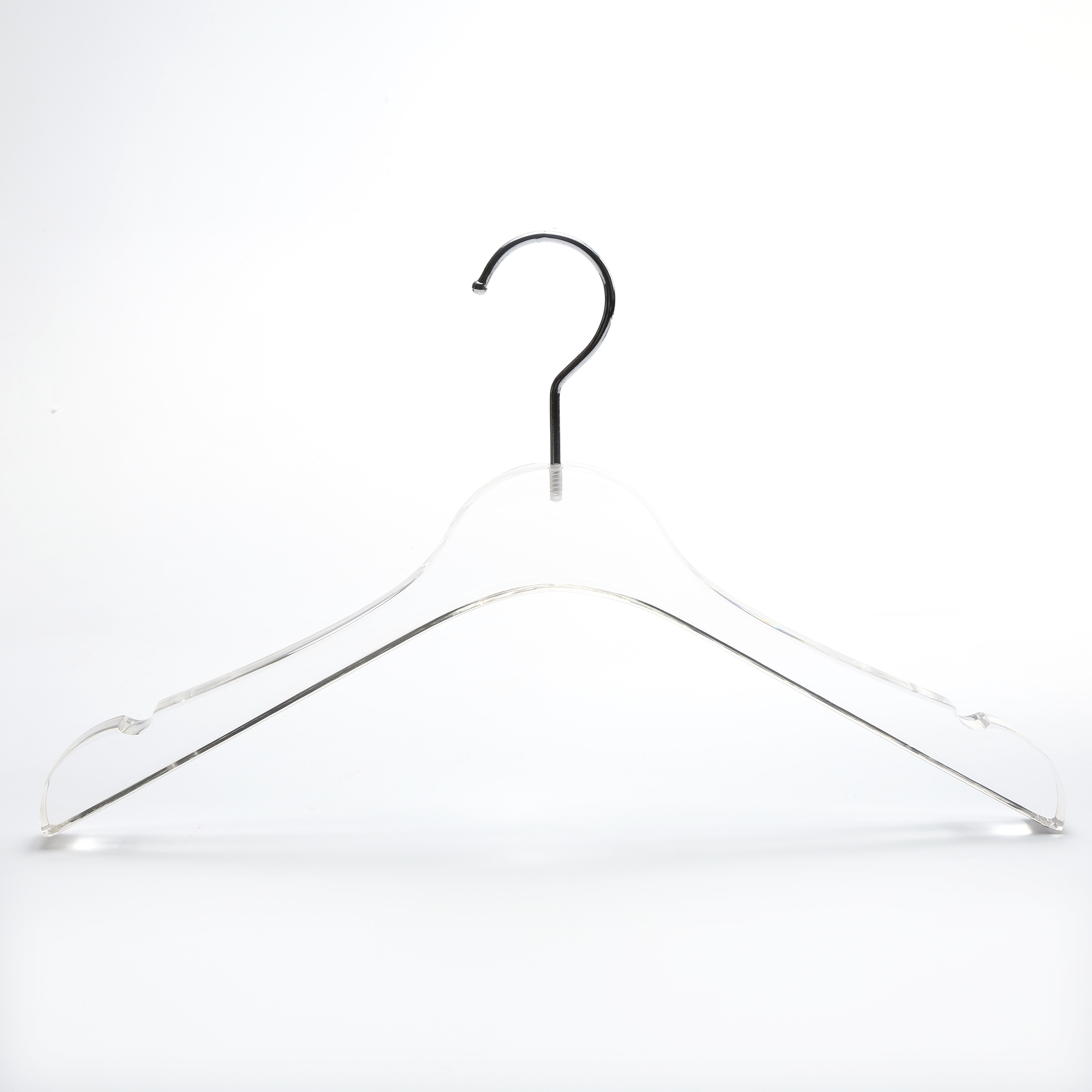 good quality acrylic hanger for display non slip clothing hangers clear hangers acrylic