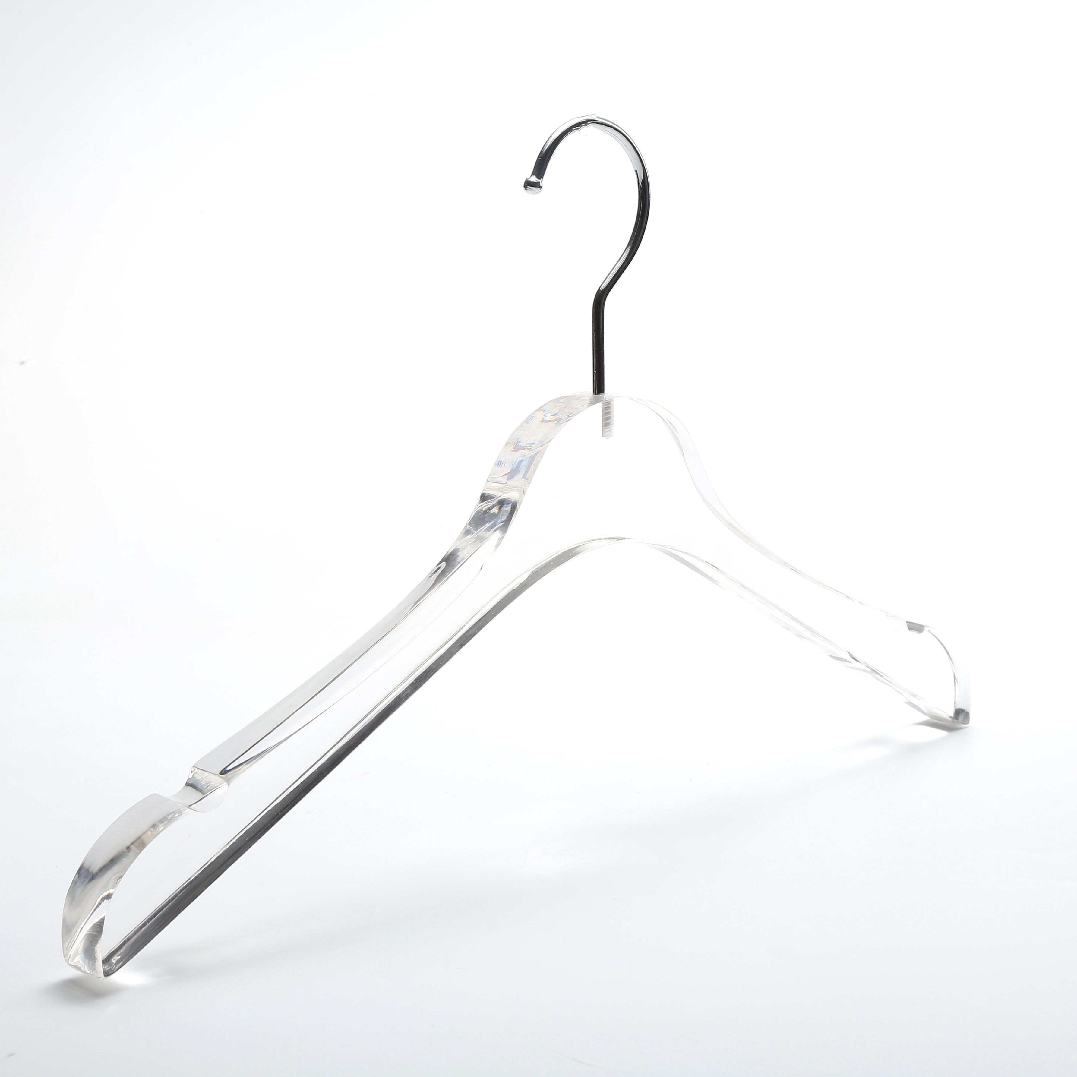 good quality acrylic hanger for display non slip clothing hangers clear hangers acrylic