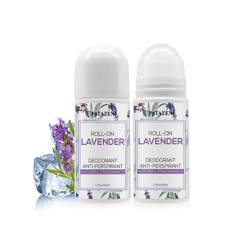 OEM Skin Care Aluminum Free Natural Deodorant Lavender Antiperspirant Organic Sure Roll-On Deodorant