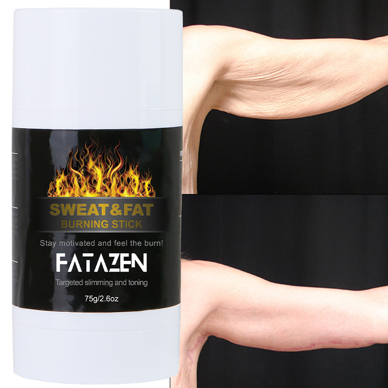 FATAZEN Private Label Slimming Cream Sweat Stick Anti Cellulite Hot Massage Cream Belly Warp Fat Burning Cream For Women