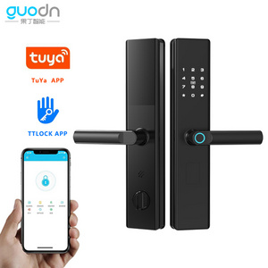 Smart Digital Fingerprint Wireless Access Automatic Combination Door Lock With Master Key Smart Door Lock