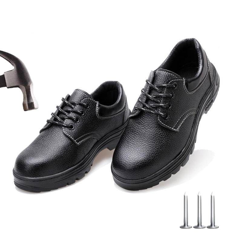 Lightweight Breathable Anti Smashing Work Shoes Summer Working Shoes Men Safety Shoes With Rubber Bottom