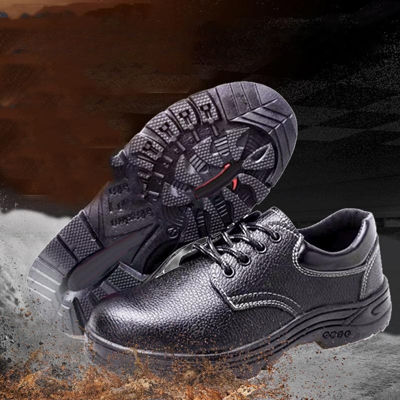 Lightweight Breathable Anti Smashing Work Shoes Summer Working Shoes Men Safety Shoes With Rubber Bottom