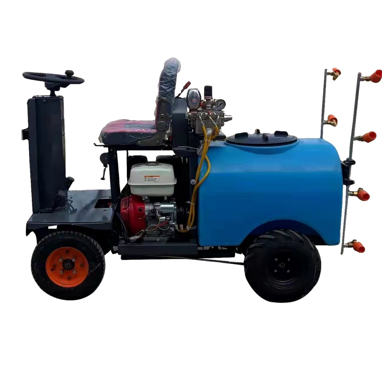 Narrow width farm Sprayer agricultural sprayer self propelled   power sprayer by wheels