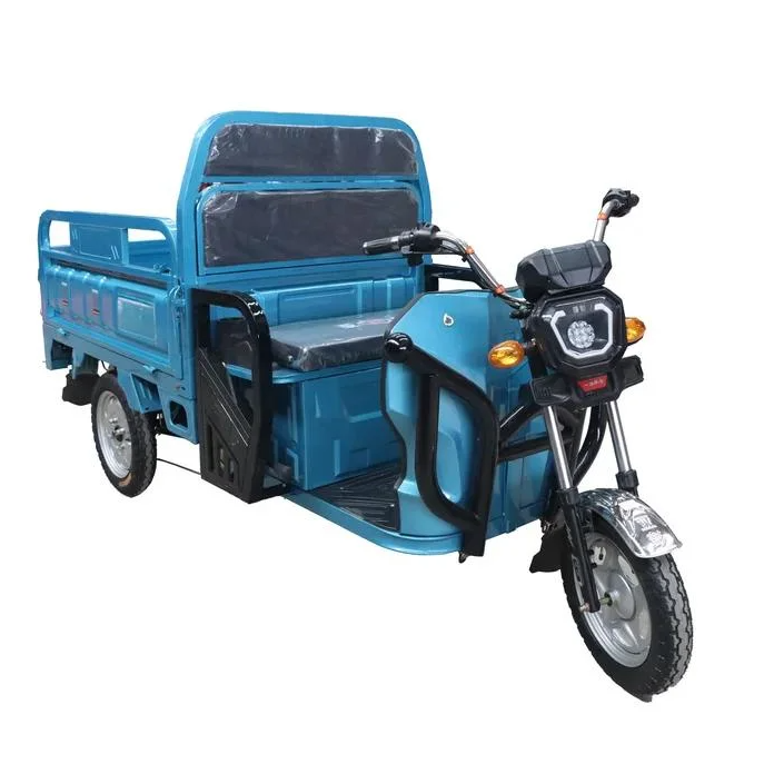 Triciclo Electrico De Carga 60V1000W 800W Brushless Motor 500KG Loading Three Wheel Tricycle for Adult