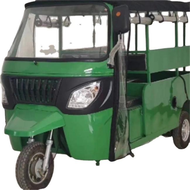 electric tricycle Tuk tuk for sale in usa changli electric power moto taxi for transport 6 passenger seats