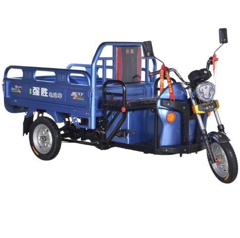 Electric Cargo Tricycle Automatic Dumping Cargo Loader Heavy Loading Electric 3 Wheeler for Sale