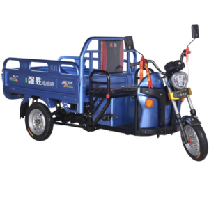 Electric Cargo Tricycle Automatic Dumping Cargo Loader Heavy Loading Electric 3 Wheeler for Sale