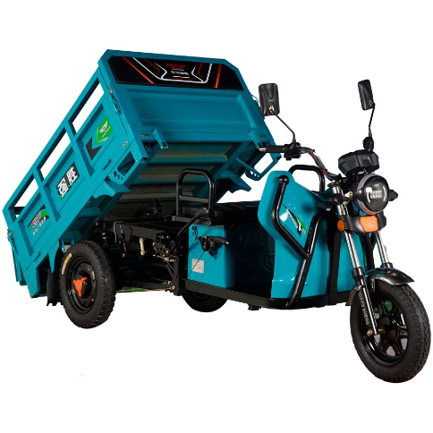 Electric Cargo Tricycle Automatic Dumping Cargo Loader Heavy Loading Electric 3 Wheeler for Sale