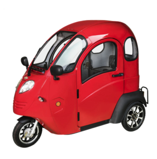 China Cheap price adults three-wheel three-seat mini fully enclosed  electric tricycle passenger scooter car for sale