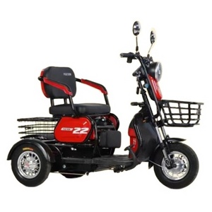 Charge Power Mobility Scooter Adult Three Wheel Price Cheap  Electric Tricycle