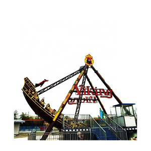 Popular Amusement Park Rides cheap price Viking Boat  Rides 24 seats Pirate Ship for sale