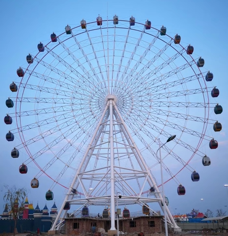 Outdoor amusement park ride hot sale large 65m ferris wheel for adult and kids  for sale