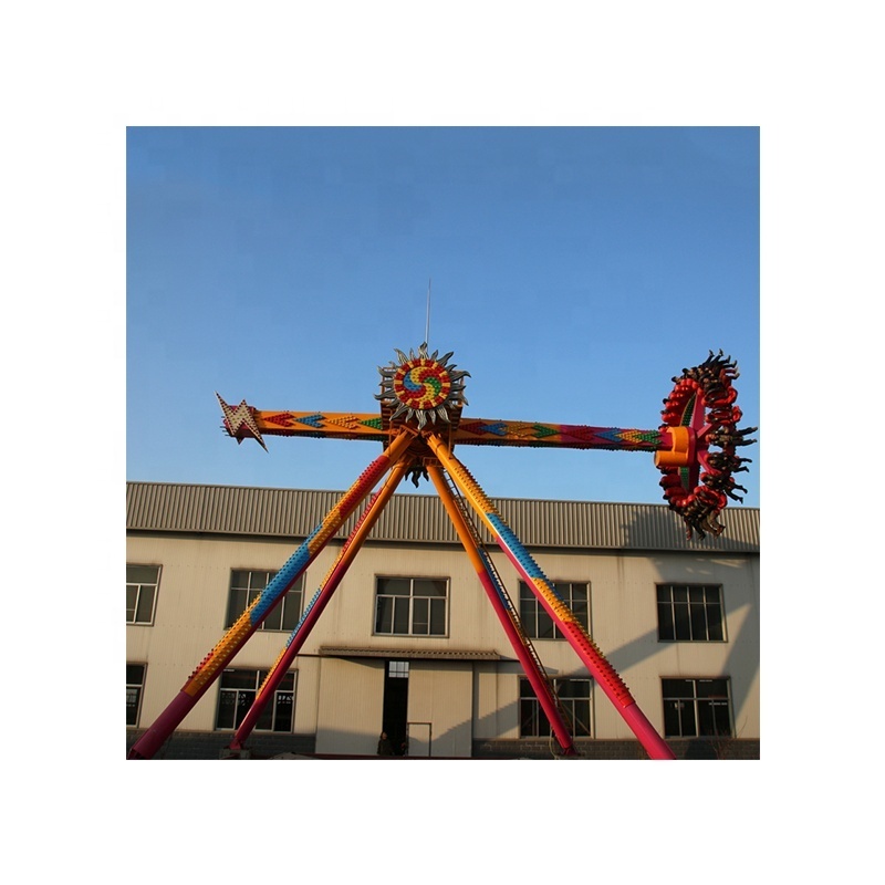 Outdoor playground rides 360 degree swing amusement park rides  23 seats big pendulum rides for sale