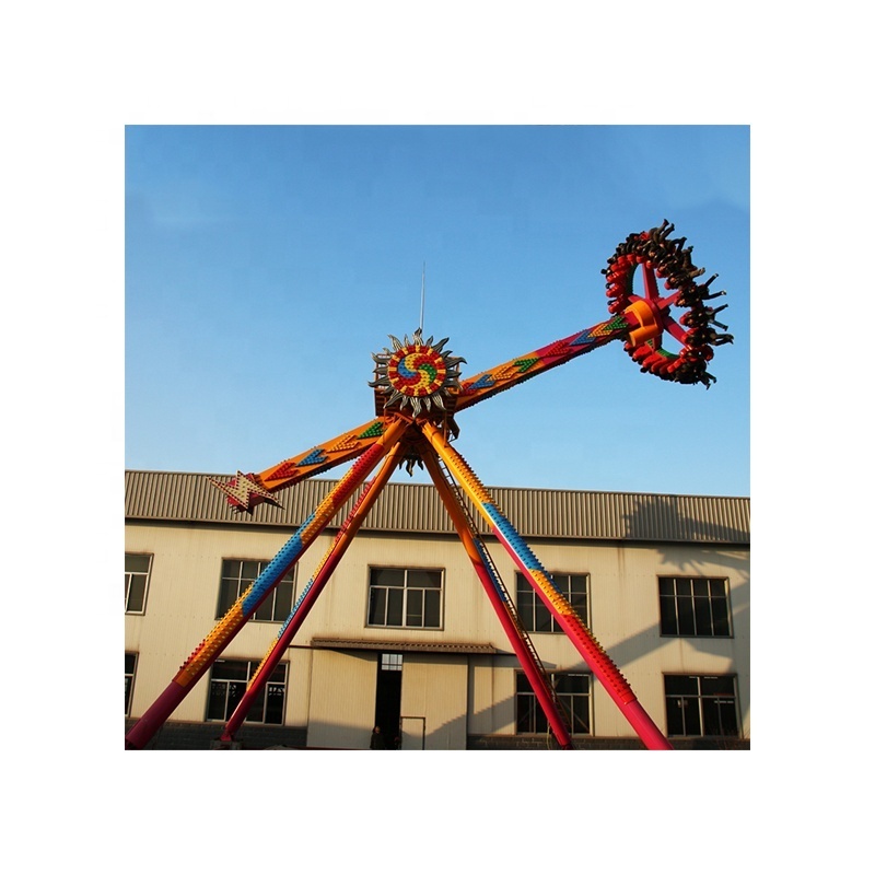 Outdoor playground rides 360 degree swing amusement park rides  23 seats big pendulum rides for sale