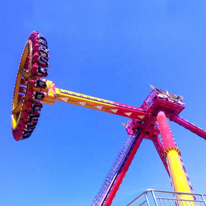 amusement park rides equipment outdoor 30 seats big frisbee swing big pendulum for sale