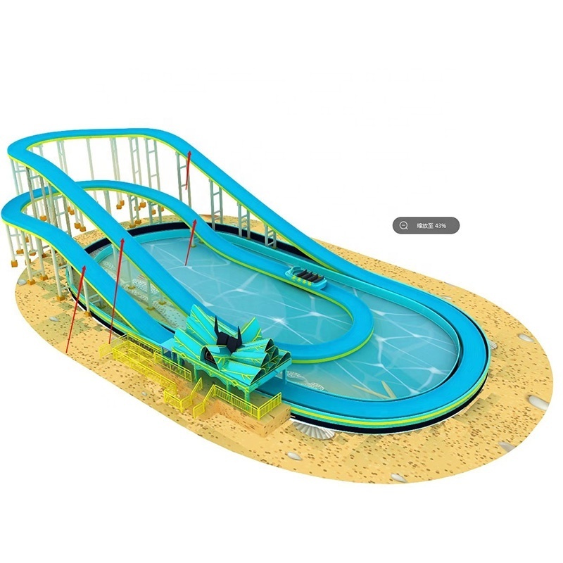 waterpark amusement park Ride Water Slide For Sale