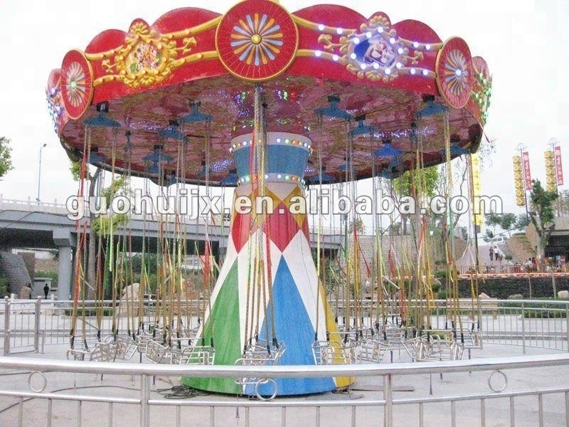 Outdoor Playground Amusement cheap price amusement park rides swing flying chair for sale