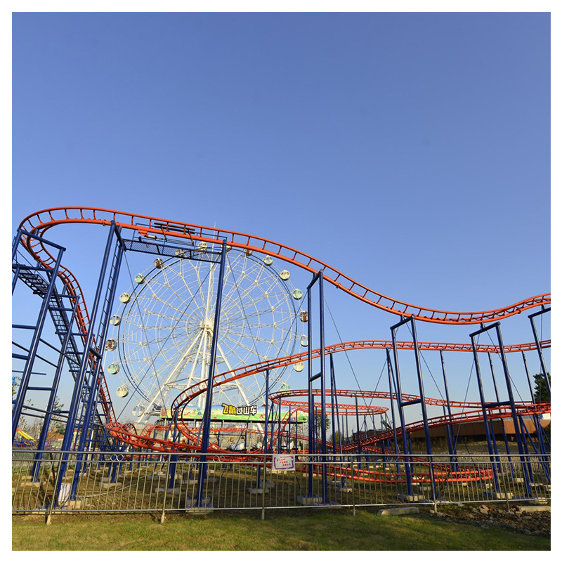 New hot sell  Amusement Park Popular Small Roller Coaster for Sale