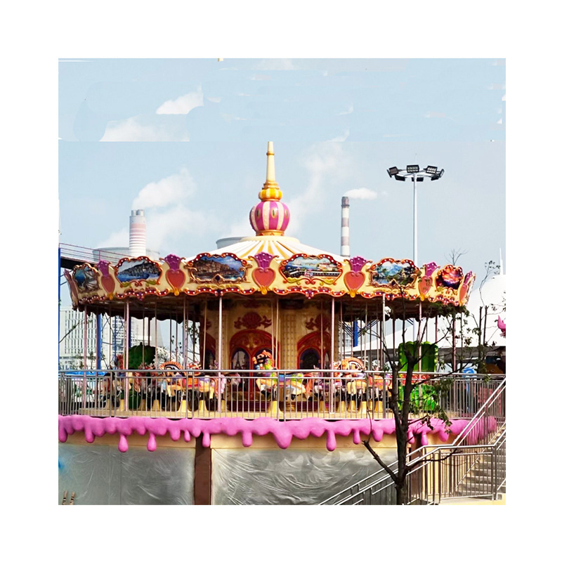 Park rides wholesale  cheapest  price  new Merry Go Round carousel for sale