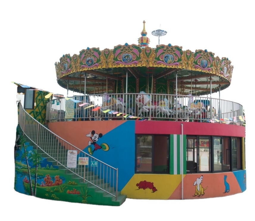 Park rides wholesale  cheapest  price  new Merry Go Round carousel for sale