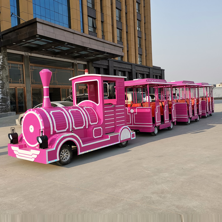 attraction customized interesting popular amusement park rides sightseeing Tourist Road Trackless Train