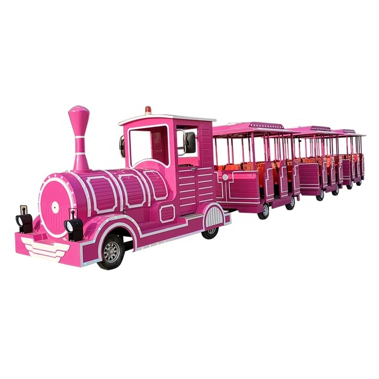 attraction customized interesting popular amusement park rides sightseeing Tourist Road Trackless Train