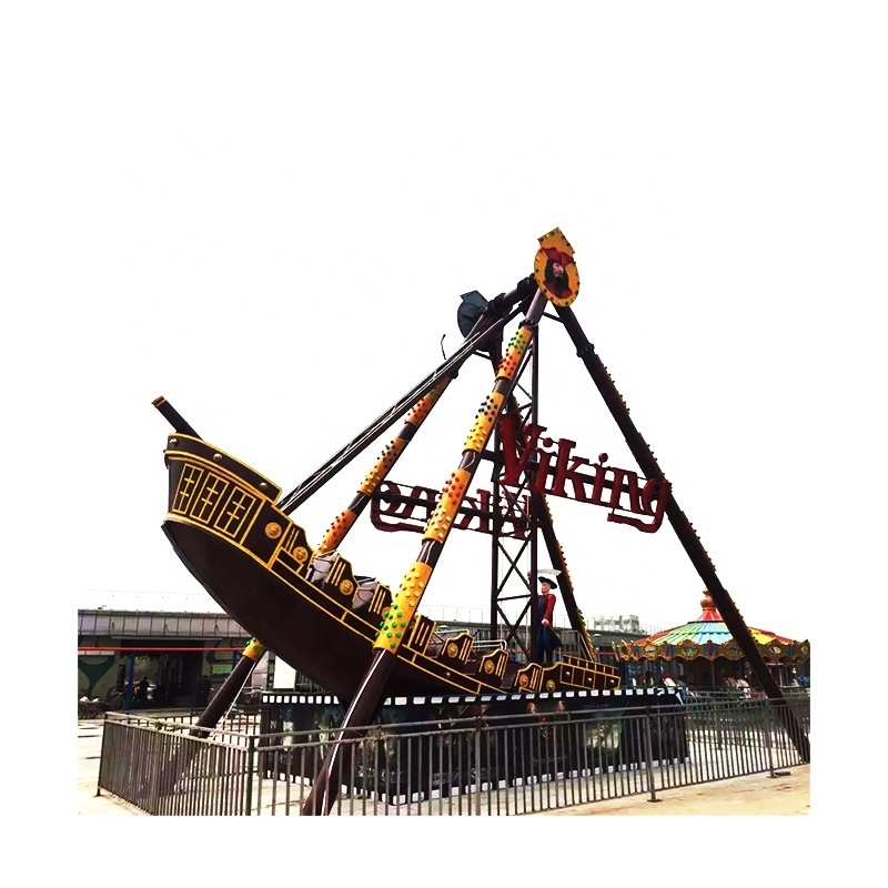 Popular Amusement Park Rides cheap price Viking Boat  Rides 24 seats Pirate Ship for sale