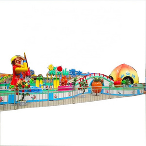 Interesting water roller coaster newest design amusement park rides equipment kiddie roller coaster for sale