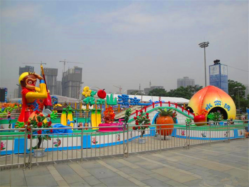 Interesting water roller coaster newest design amusement park rides equipment kiddie roller coaster for sale