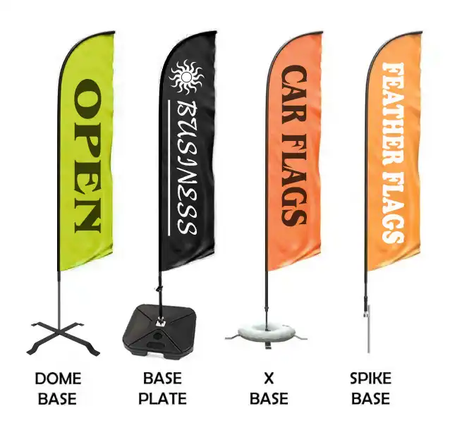 Promotional And Business Sports Games Car Wash Beach Flag Flying Banner with Cheap Factory Price