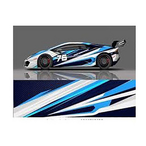 2023 Hot sale custom logo wall stickers rally car stickers decoration car wrap vinyl stickers