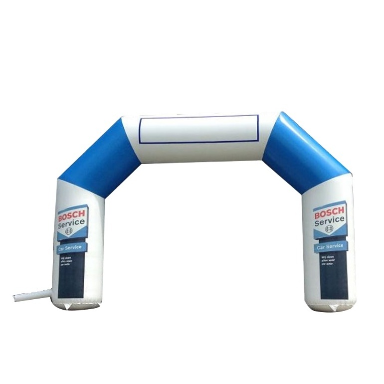 Outdoor Custom Printing Air Archracing Waterproof Air Blower Rainbow Roadside Promotion Inflatable Arch for Events