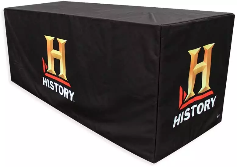 Professional Wholesale Custom 4ft Rectangular Fitted Table Cloth Cover For Event With Customized Logo