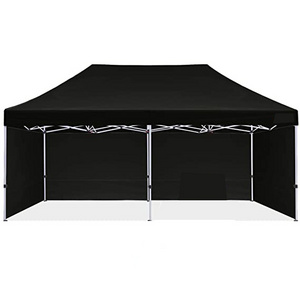 Heavy Duty 10x20ft Canopy Tent Folding Pop Up Tent Instant Custom Trade Show Tent with Durable Sidewalls