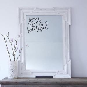 Digital printing wall mirror sticker Glass Sticker