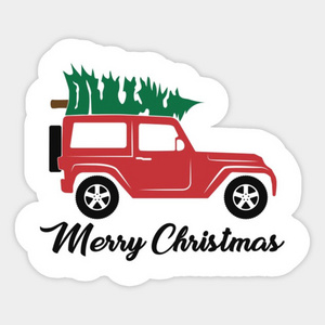 Super Decoration Custom Vinyl Christmas Window Sticker Decal