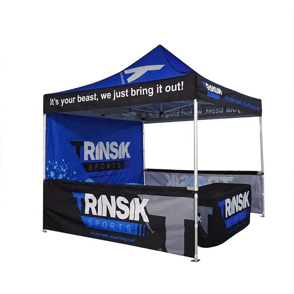 Vendor Trade Fair Campain Custom Tent Commercial Propaganda Ez Up Tent for Business