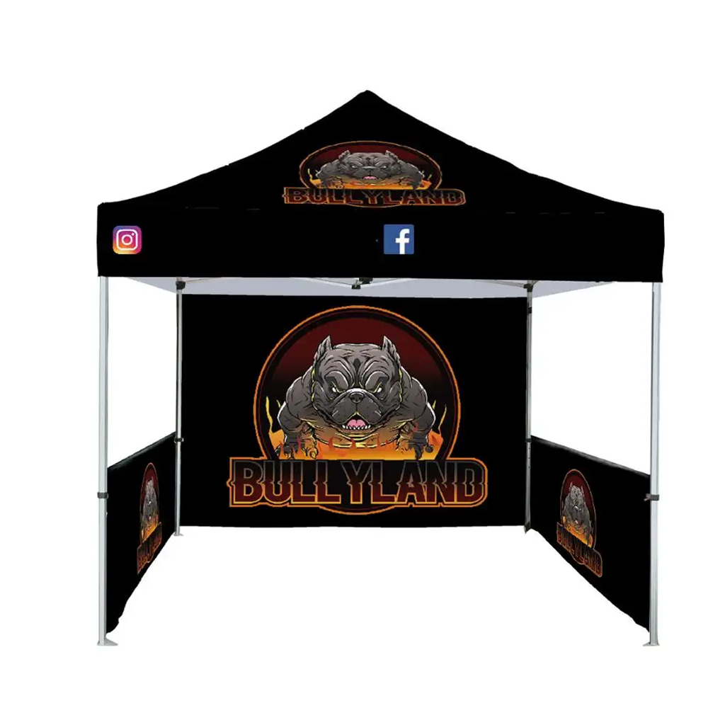 Vendor Trade Fair Campain Custom Tent Commercial Propaganda Ez Up Tent for Business