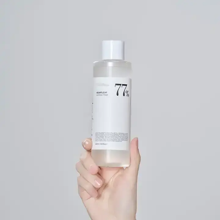 Korea Skincare 77% Heartleaf Toner Optimized Skin's Oil Moisture Balance Skin Care Hydrating Moisture Retention Toner