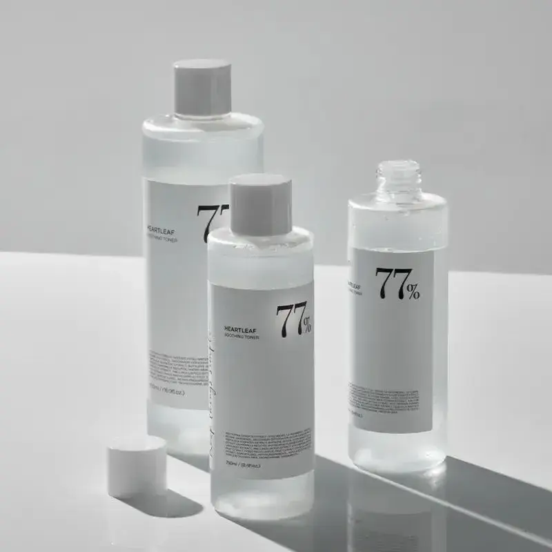 Korea Skincare 77% Heartleaf Toner Optimized Skin's Oil Moisture Balance Skin Care Hydrating Moisture Retention Toner