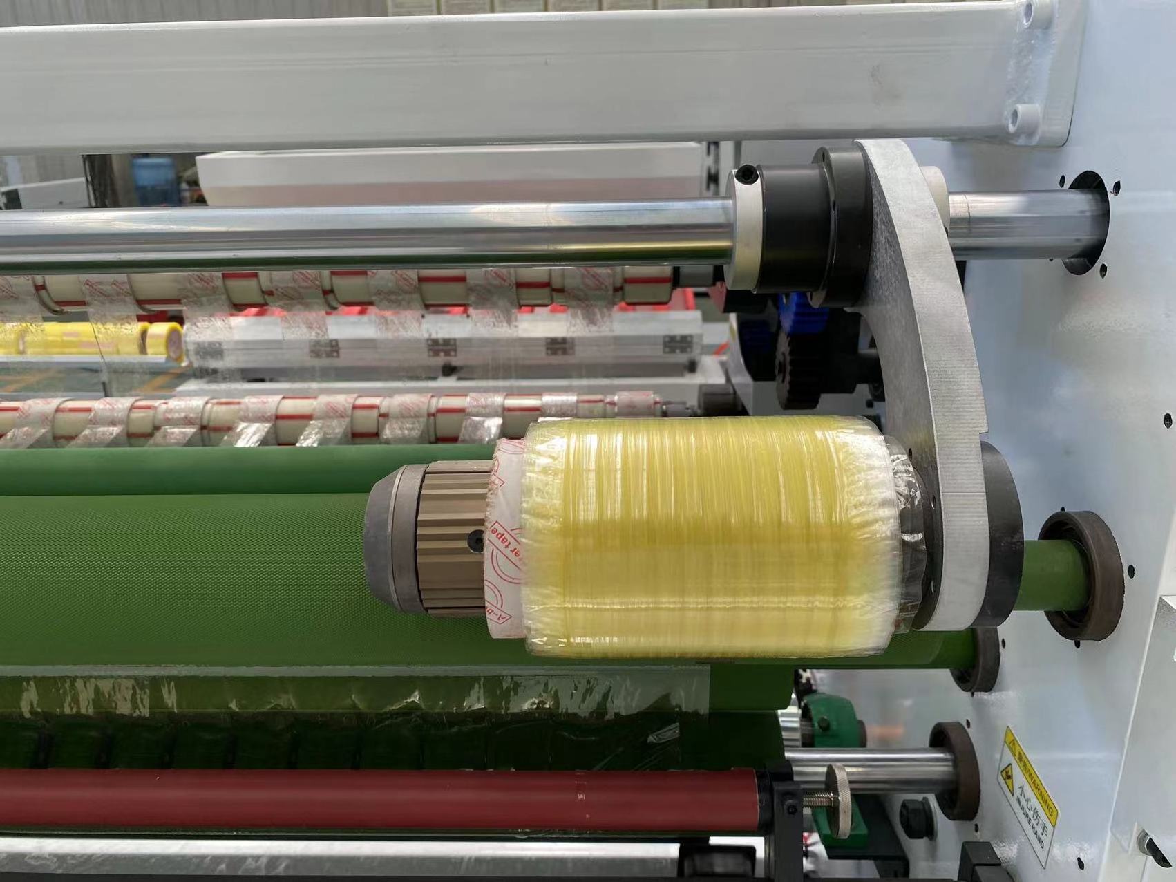 GL-213 Adhesive tape machine BOPP adhesive packing tape jumbo roll slitting rewinding machine