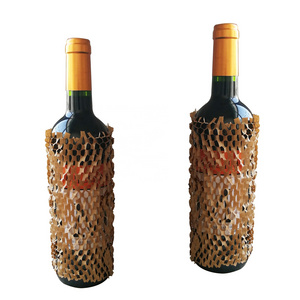 New 20x8cm wine bottle protective honeycomb paper packing net