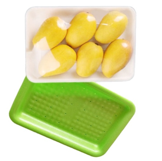 Styrofoam Plates Black Color Meat Packaging Disposable PS Foam Tray Supplier